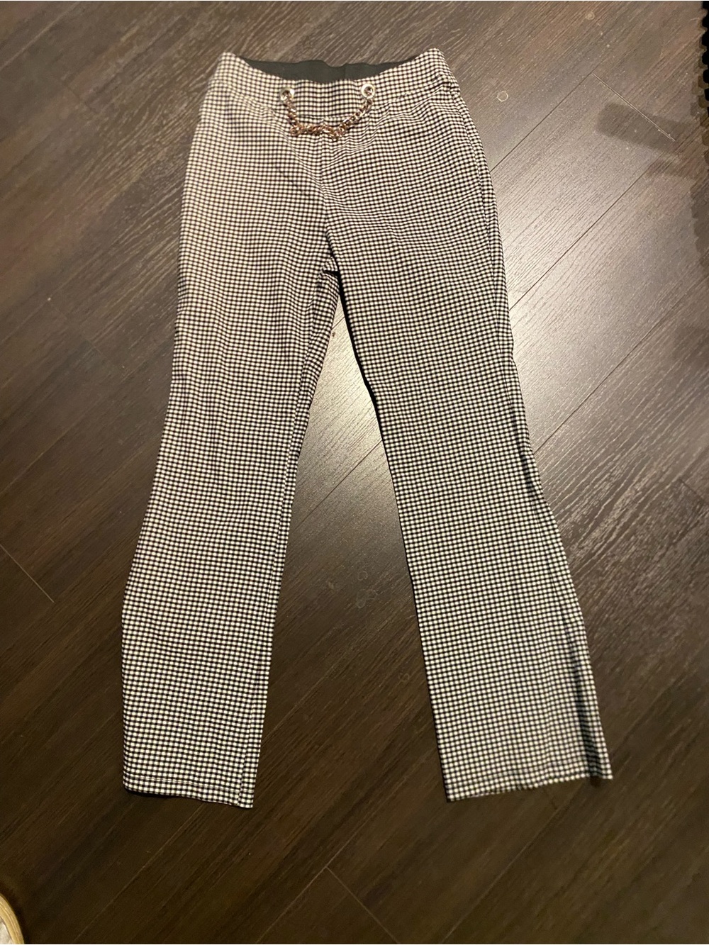 Wild Fable Women's XS Black & White Checkered Pants